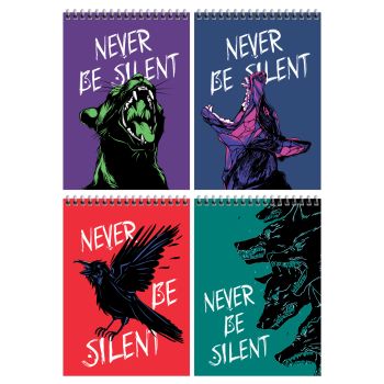 Блокнот А5 60л. на гребне BG 