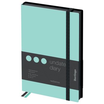 Ежедневник недатированный, В6, 136л., кожзам, Berlingo 