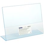 Тейбл-тент (подставка для рекламы) OfficeSpace, А5, односторонний, горизонтальный