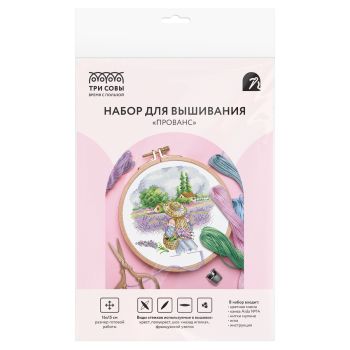 Набор для вышивания крестиком ТРИ СОВЫ 
