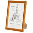 Рамка деревянная (МДФ) 15*21см, OfficeSpace, №1, акриловое небьющееся стекло, янтарь