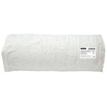 Полотно техническое ХПП плотное 150см*50м OfficeClean, 210г/м2, светлое, прошивка 2,5мм, премиум