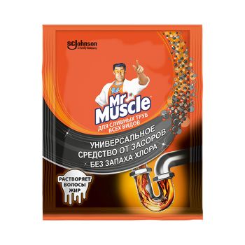 Средство для прочиcтки труб Mr. Muscle, гранулы, 70г
