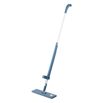 Швабра OfficeClean Professional, с отжимом и распылителем воды, плоский бак для воды, насадка из микрофибры