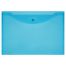Папка-конверт на кнопке OfficeSpace А3, 180мкм, синяя