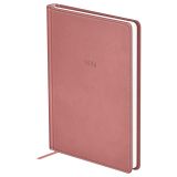 Ежедневник датированный 2026г., А5, 176л., твердый переплет, кожзам, BG "Winner. Pink", розовый